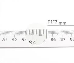 micro magnet NdFeB N52, D1x2mm, Nickel, magnetized